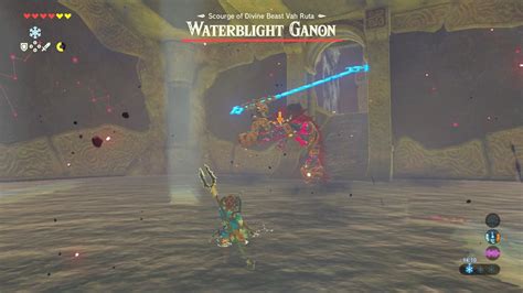 Zelda: Breath of the Wild - Waterblight Ganon boss fight strategy and ...