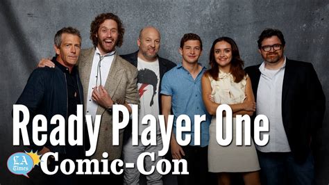 "Ready Player One" Cast On Role Preparation: Comic-Con | Los Angeles ...