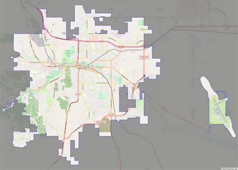 Map of Rapid City, South Dakota - Thong Thai Real