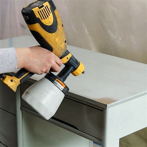 How to Use a Paint Sprayer on Furniture - A Ray of Sunlight