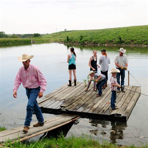 Tour Ree Drummond's Pond on Her Ranch - See the Calming Spot at Drummond Ranch