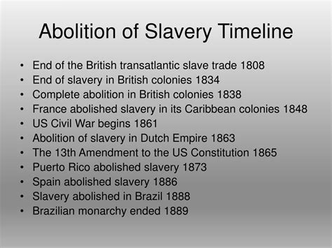 PPT - Abolition of Slavery PowerPoint Presentation, free download - ID ...