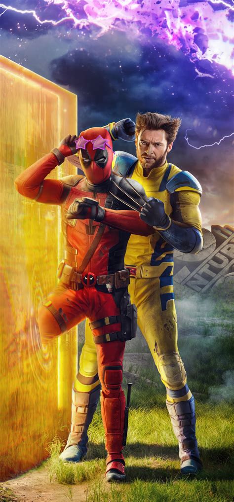 1242x2668 2024 Deadpool And Wolverine Movie Iphone XS MAX ,HD 4k ...