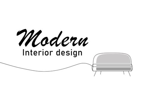 Modern Furniture Logo Graphic by LDesign · Creative Fabrica