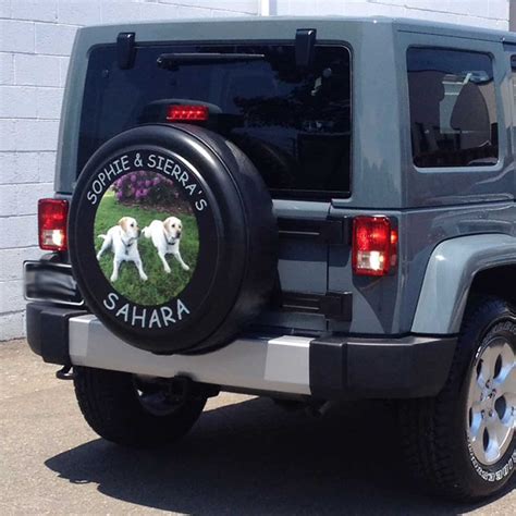 Custom Jeep Tire Covers - Your Text, Your Image - Design Yours Now