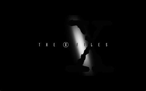 The X Files, Logo, Black, TV Wallpapers HD / Desktop and Mobile Backgrounds