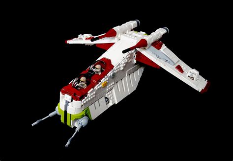 [MOC] My Republic Gunship MOC (Star Wars: The Clone Wars) : r/lego