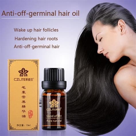 Strong Anti off Germinal Hair Oil 10ML Fast Hair Growth Dense Regrowth ...