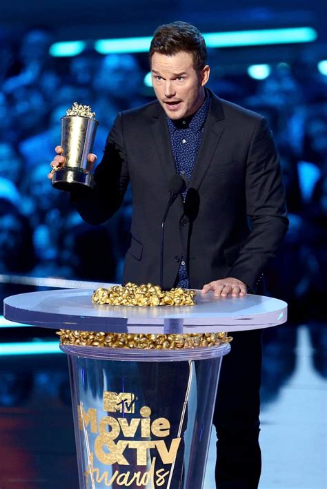 Chris Pratt's Acceptance Speech at the MTV Awards 2018 | POPSUGAR Celebrity Photo 9