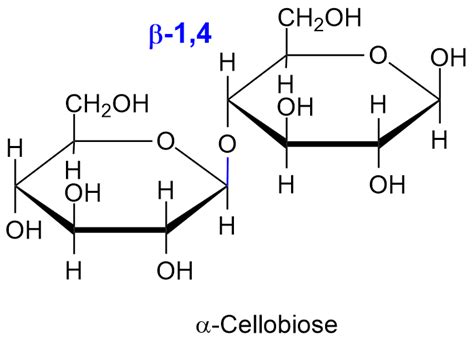 $\alpha$- Cellobiose is a disaccharide obtained from the hyd | Quizlet