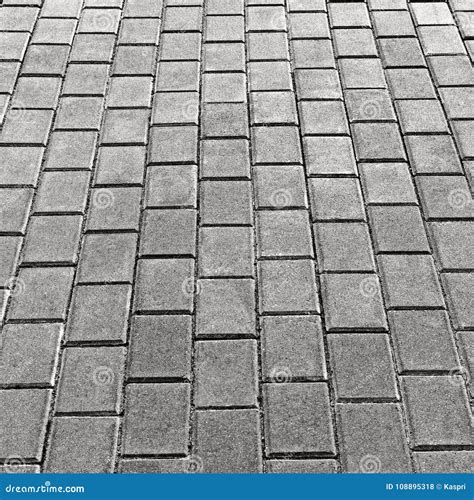 Grey Cobblestone Pavement Texture Background, Large Detailed Vertical Gray Stone Block Paving ...