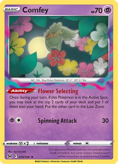 Comfey Lost Origin Pokemon Card | Pikawiz