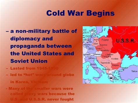 Cold war conflicts