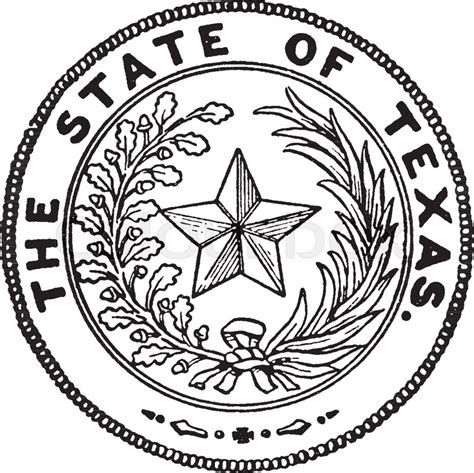 State Of Texas Seal Vector at GetDrawings | Free download