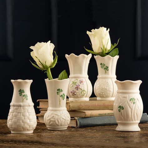 Belleek Weave 4'' Vase | Crystal Classics