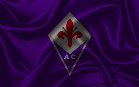 Download Emblem Logo Soccer ACF Fiorentina Sports HD Wallpaper