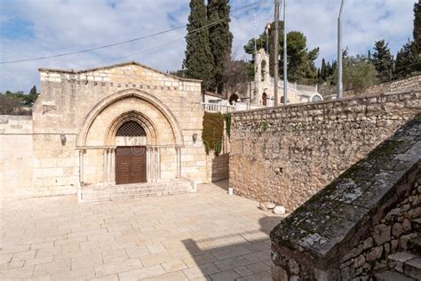 Tomb of the Virgin Mary in Jerusalem Stock Photo - Image of angel ...