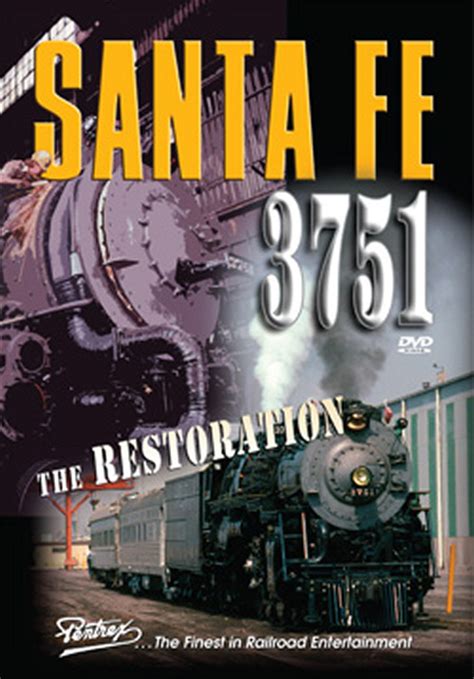 Santa Fe 3751 - The Restoration DVD(Santa Fe 3751 - The Restoration DVD) - Pentrex Train Video DVD