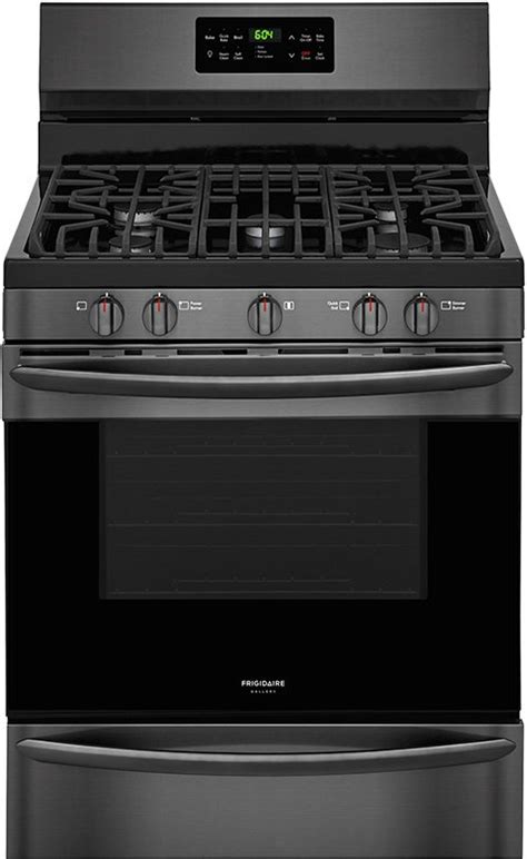 Frigidaire Black Stainless Steel 4-Piece Kitchen Appliance Package with Gas Range | RC Willey ...