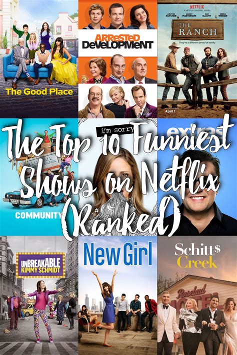 The Top 10 Funniest Shows on Netflix (Ranked) | Funny shows, Funny shows on netflix, Tv shows funny