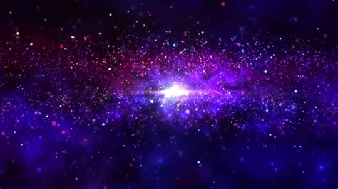 Classic Blue Purple Galaxy ~60:00 Minutes Space Animation~ Longest FREE ...