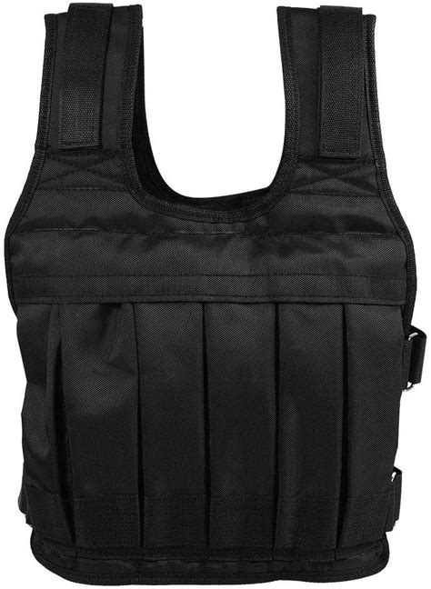 Weighted Vest, 50KG Adjustable Weighted Jacket for Running Jogging Workout - BigaMart