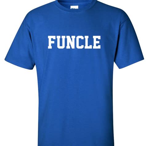 Funcle Fun Uncle Funny Logo Graphic T Shirt - Super Graphic Tees