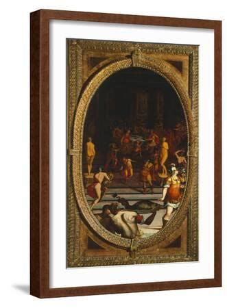 'Panel Depicting Ring of Polycrates, King of Samos' Giclee Print ...