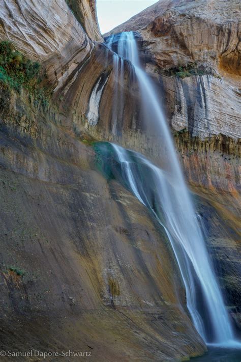 Lower Calf Creek Falls on Behance