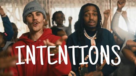 Justin Bieber | Intentions (Lyrics) - YouTube