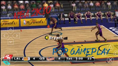 NBA 2K10 PSP Gameplay - YouTube