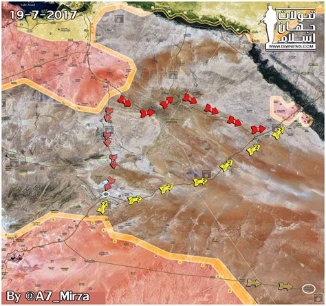 Latest Progress By Syrian Army In Eastern Syria & Possible Axis - Islamic World News