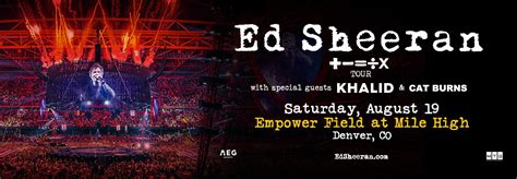 Ed Sheeran +–=÷x Tour | Empower Field at Mile High