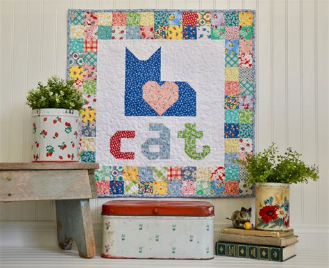 “cat” mini quilt