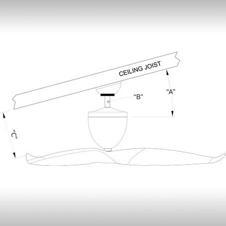 Aeratron Raked Ceiling Fan Kit – Workshopped