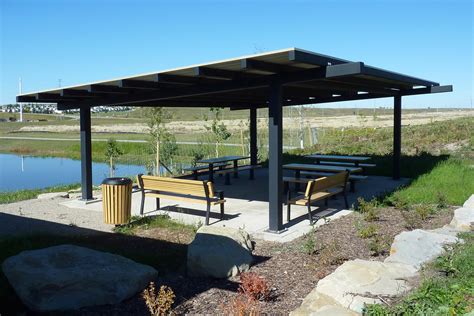 Steel Picnic Shelters | Custom Park & Leisure