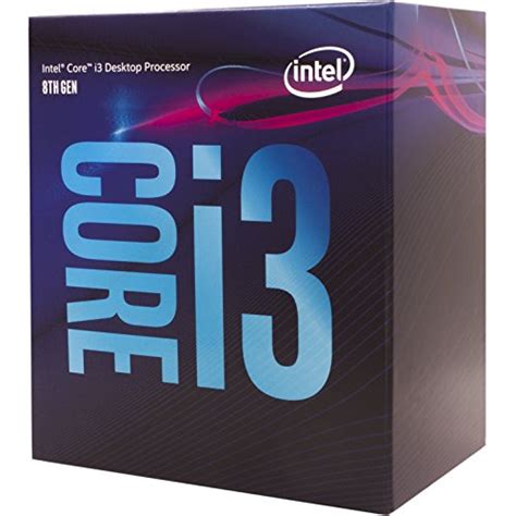 Intel 65W Core i3-8300 Processor 4 Core 3.7 GHz Socket H4 LGA-1151 ...