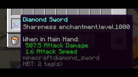 How to enchant a sword with sharpness 1000