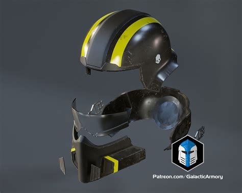 3D file Helldivers 2 Helmet - B-01 Tactical - 3D Print Files 🪖 ・3D ...