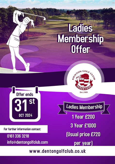 Denton Golf Club Announces Exclusive Ladies Membership - Denton Golf Club