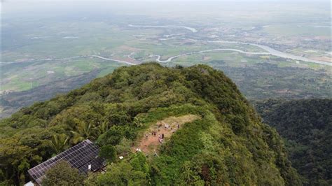 Drone footage from the top of Mount Arayat in Pampanga Philippines - YouTube