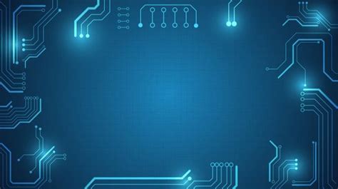 Premium Vector | Circuit board technology background | Technology background, Electronics ...