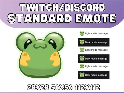 Fall Guys Froggy Emote For Twitch or Discord - Cute Funny Frog Reaction Emotes for Chat and ...