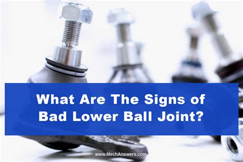 Symptoms Of A Bad Upper Ball Joint