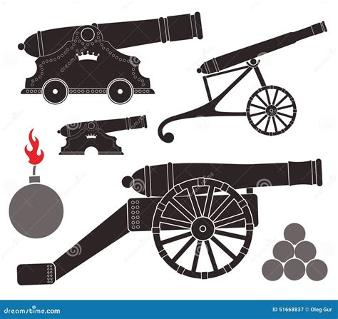 Canon Stock Vector - Image: 51668837