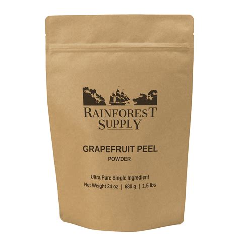 Grapefruit Peel Powder - Rainforest Supply