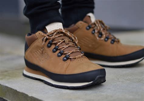 New Balance 754 Men's Winter Boots Hiking Shoes Leather Brown H754LLB