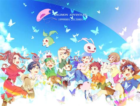 Digimon Adventure Anniversary Celebrated By Fans With Fan Art