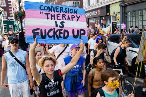 There Were a Record Number of Attendees at London’s Trans+ Pride March ...