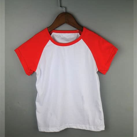 mix size color children raglan T shirts kid baseball t shirt red raglan ...